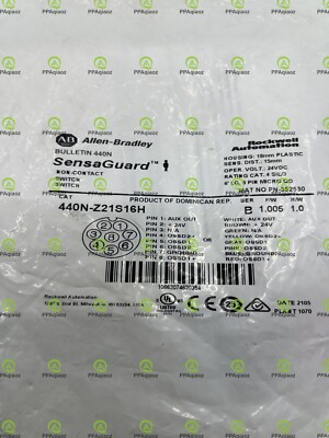 1PCS New Allen-Bradley 440N-Z21S16H Non Contact Switch SensaGuard Fast Shipping