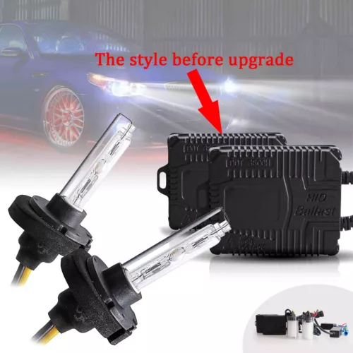 Faros LED para Dodge Challenger 2015-2022 faros negros con bombilla de xenón D2H - Imagen 4 de 17
