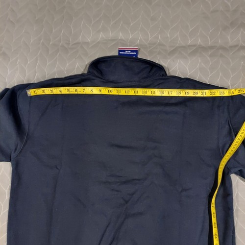 Champion Sweatshirt Herren XL Blau 1/4 Zip UNC Tar Heels Pullover TOP - Bild 4 von 10