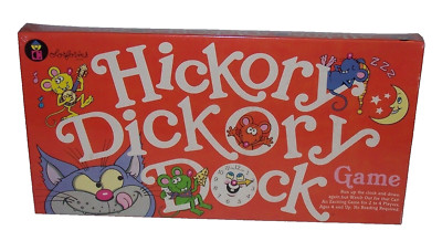 Hickory Dickory Dock Game Colorforms Mouse Ran Up The Clock Salesman's Sample