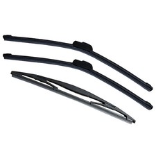Mitsubishi Outlander MK2 SUV Aero VU Front Flat & Specific Fit Rear Wiper Blades
