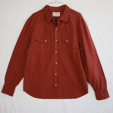 The Normal Brand Shirt Mens XL Frog Hollar Outdoor Tentoma Western Pearl Snap