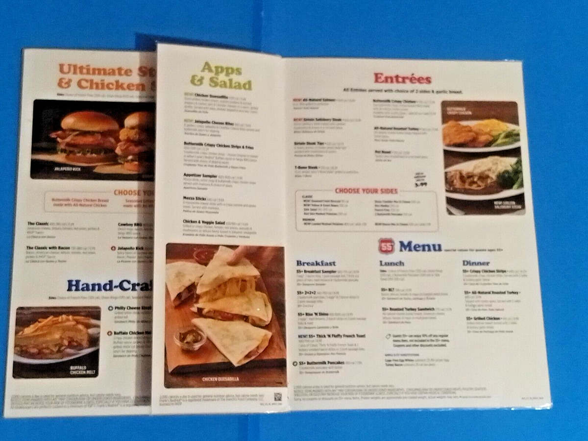 IHOP Restaurant Official MENU NEW 6 page Let's Put a smile on your