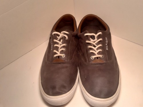 Tommy Hilfiger NYC TM Gray Canvas Shoes 
