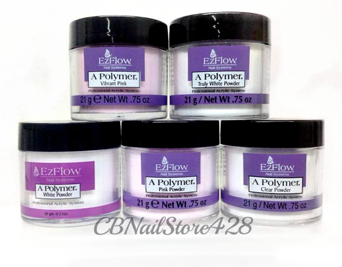 EzFlow Acrylic Nail Acrylic Powders for sale | eBay