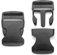2 StüCk 30 Mm Steckschnalle Klickverschluss Schnalle FüR Breite GurtbäNder, Ruck