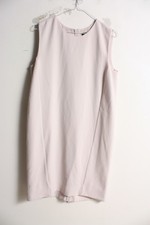 Next Tailoring Womens Sleeveless Shift Dress - Pink - Size 8 (j97)