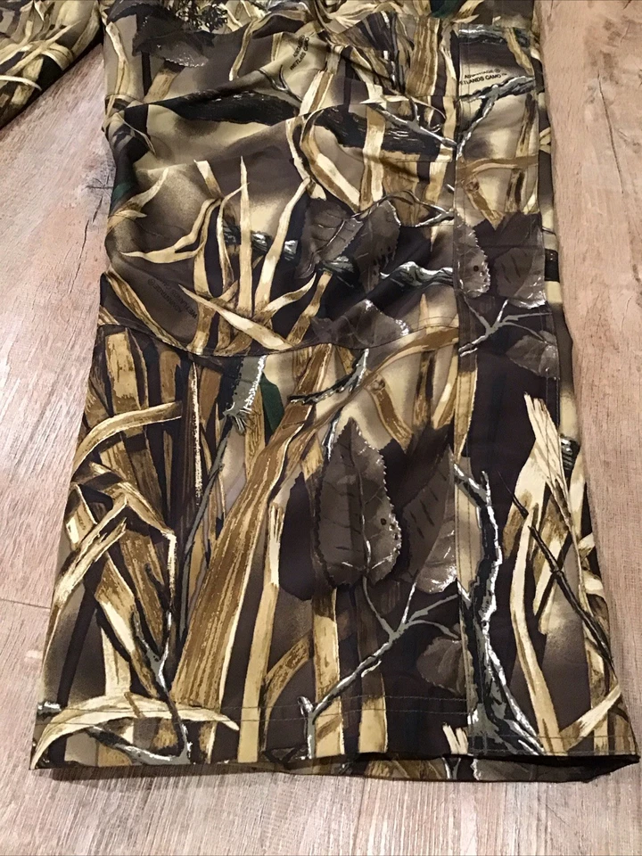 New Cabelas Pants Mens 4XL Reg Gore Tex Advantage Wetlands Camo Hunting Rain Wea - Image 3 of 4