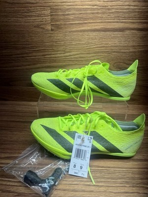 adidas Adizero Prime SP 3 Strung Track Spikes Men's Size 8 Lucid Neon IH5800 NEW