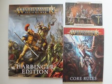 Warhammer Age of Sigmar Harbinger Edition Rulespack: Book, Core Rules + Cards