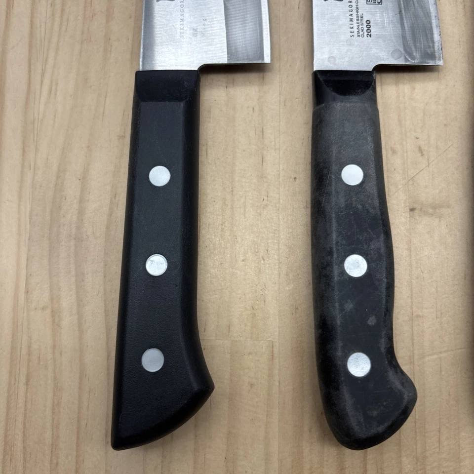 Beschädigtes Messer Set Lot Von Japanischen Küchenmessern Aus Japan ST575F - Bild 4 von 4