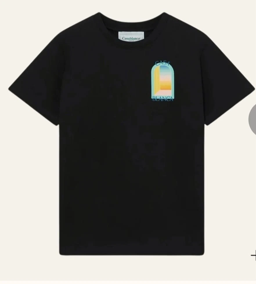 Casablanca L'Arc Coloré Short Sleeve Men T‑Shirt Black
Opens in a new window or tab