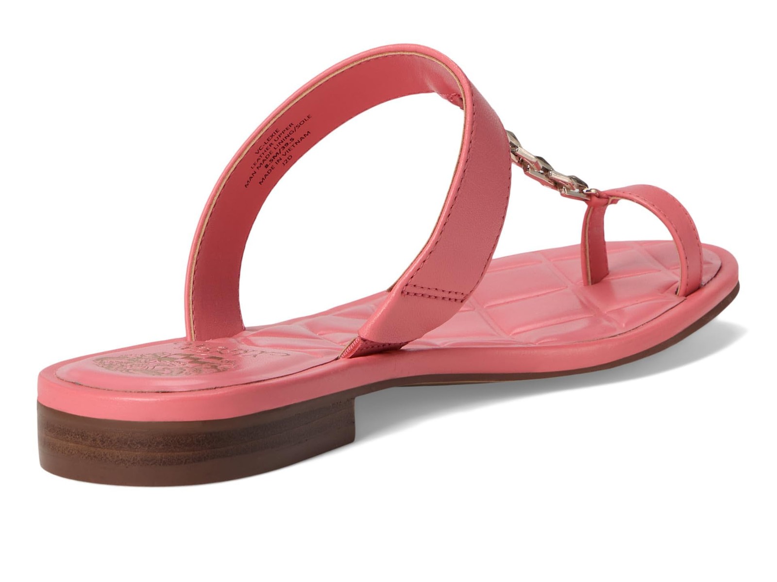 APL Sandalo piatto donna Lexie maglia a catena corallo costiero 8