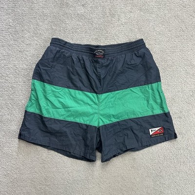PAUL&SHARK Herren Badehose Badeshorts Gr. L Travel Beach Shorts Logo 15810 Blau