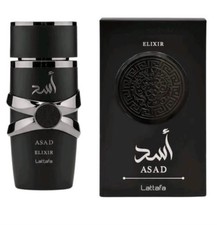 Lattafa Asad Elixir Elixir Spray 3.4 fl oz Unisex Fragrance New in Box