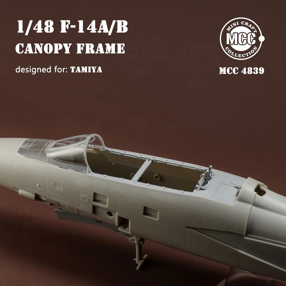 MCC 4839 1/48 F-14A/B canopy frame - Image 3 of 4
