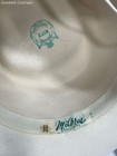 Milbrae White Floral Hat Dobbs Black Felt Hat Box New York Two Hats — photo 4