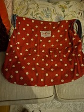 Preloved Cath Kidston Red Polka Dot Bag
