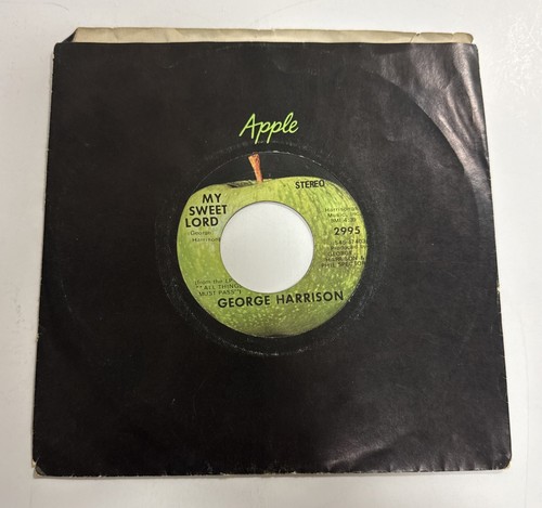 George Harrison My Sweet Lord Isn't It A Pity 45 7" single 1970 Beatles 2995 - 第 1/3 張圖片