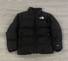 The North Face 600 Reversible Puffer Goose Down Coat Black Youth M Zipper Repair
