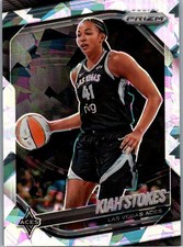 2025 Panini Prizm WNBA Kiah Stokes #58 Ice Prizm