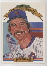 1982 Donruss Diamond Kings Dave Kingman #17