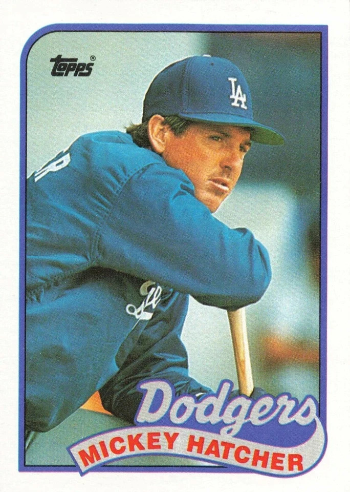 1989 Topps Baseball (401-600) - You Pick - FREE SHIPPING 5+ Cards NM