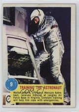 1963 Topps Popsicle Space Cards Wally Schirra Training the Astronaut #9 sq1