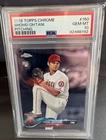 2018 Shohei Ohtani  Topps Chrome Rookie RC Pitching #150 PSA 10 GEM MINT