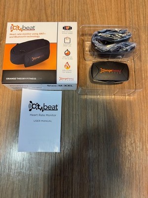 Orangetheory Fitness OT Beat ANT+ Bluetooth Heart Rate Monitor Chest M-XXL
