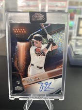 2026 Topps Chrome Black Drew Gilbert Orange Refractor Rookie RC Auto 06 /25