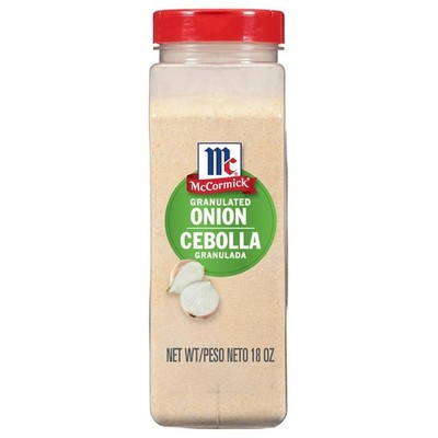 McCormick Granulated Onion, 18 oz