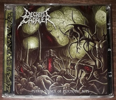 Decrepit Cadaver - Putrid Stench of Psychotic Acts CD (Death Metal)  Top Zustand