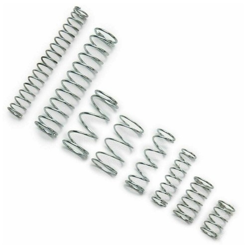 200X SET MOLLE / MOLLE DI TENSIONE ESPANSIONE COMPRESSIONE ESTESA ZINCO IN VASSOIO US - Foto 4 di 12