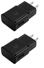 2x 15W Wall Charger Plug USB A-C Fast Charging Cable for Samsung Galaxy Series