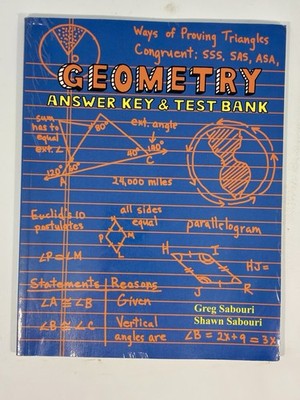 Teaching Textbooks Geometry Answer Key Test Bank Greg Sabouri Homeschool