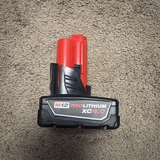 Milwaukee 48-11-2440 Red Lithium Battery 12-Volt XC 4.0