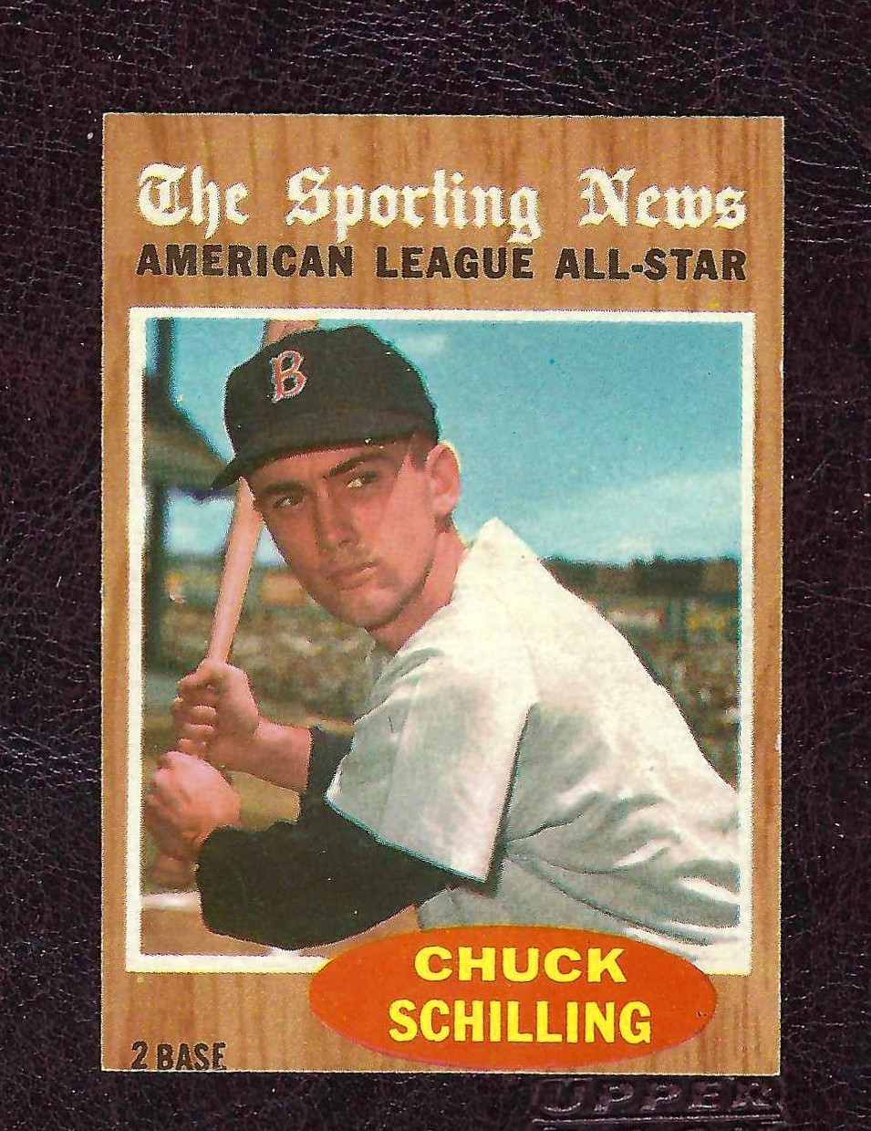 1962 Topps Baseball Card #467 Chuck Schilling, Boston Red Sox, EX-MT!