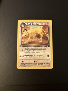 pokemon card dark persian - 6/110 Reverse Holo Rare If heads Dark Persian 42/82 Team Rocket