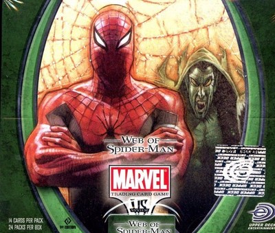 Marvel Web of Spider-Man Marvel vs System CCG Booster Card Box