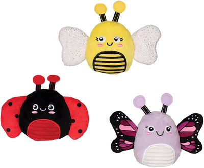 Studio Plush Dog Toy, 3 Pieces Set, WE RE Super Fly, Pet Shop Collection (662168