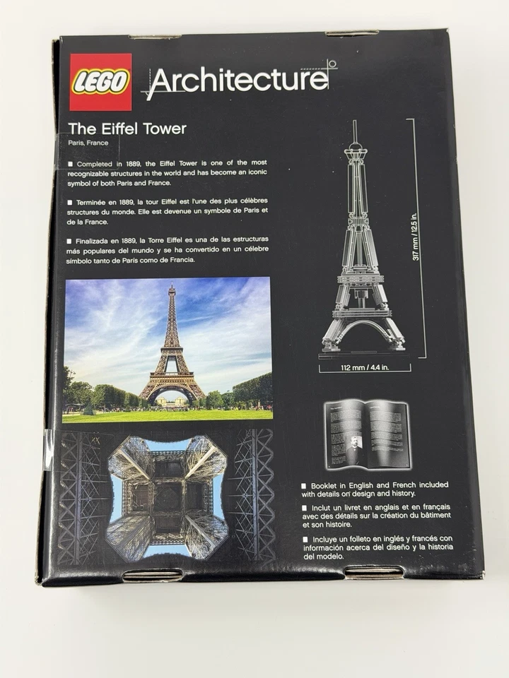 LEGO Architecture 21019 The Eiffel Tower NEW - Image 2 of 4