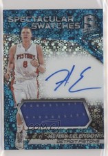 2016-17 Panini Spectra Spectacular Swatch Neon Blue /99 Henry Ellenson Auto 5w7