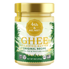 Original Recipe Ghee Clarified Butter 9oz Smooth Spreadable Cooking Oil Jar
