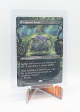MTG - Overgrown Tomb - Borderless Rare #350 - Lorwyn Eclipsed NM