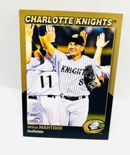Mikie Mahtook Card 2021 Charlotte Knights Team Card