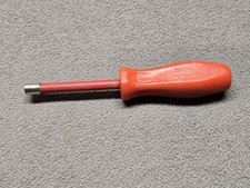 Snap On Tools Ndd108ar Sae 6 Point 14 Red Hard Handled Nut Driver Usa
