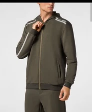 Plein Sport HOODIE SWEATJACKET Men’s Small Nwt