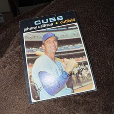 1971 Topps #12 Johnny Callison Cub