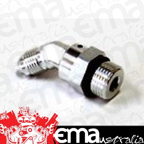 Aeroflow AF945-08-10S Male -10 ORB 45 to -8AN Male Silver Full Swivel - Picture 4 of 4